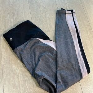 Lululemon Tricolour Leggings Size 8